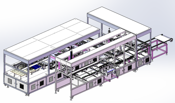 Automated Production Line for Solar Panels