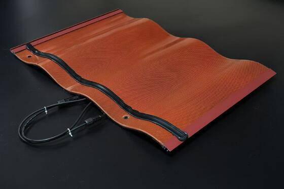Quality Hot Sales BIPV Photovoltaic Solar Panel Cell Curved Solar Tile for Villa Roof factory